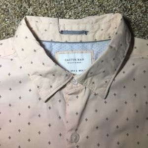 Pink Cactus Man Ricky Singh 100% Cotton Shirt